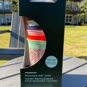 Starbucks Holiday Color Changing Reusable Cups